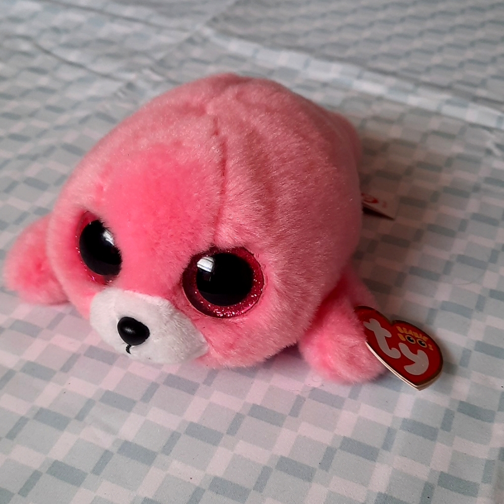 TY BEANIE BOOS Pierre Seal Plush WITH TAGS